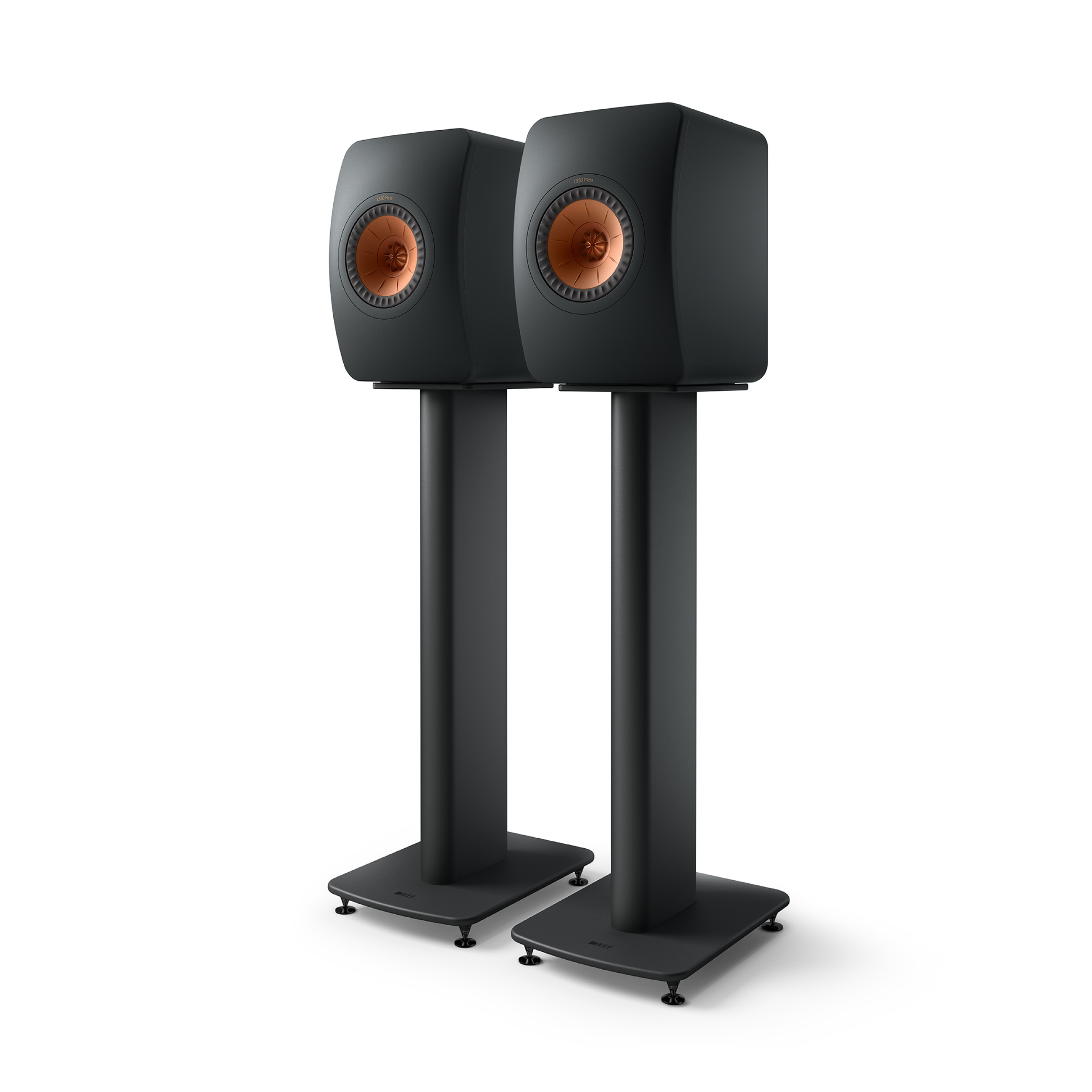 KEF LS50 Wireless II HiFi Speaker (w/ S2 Stand Bundle)